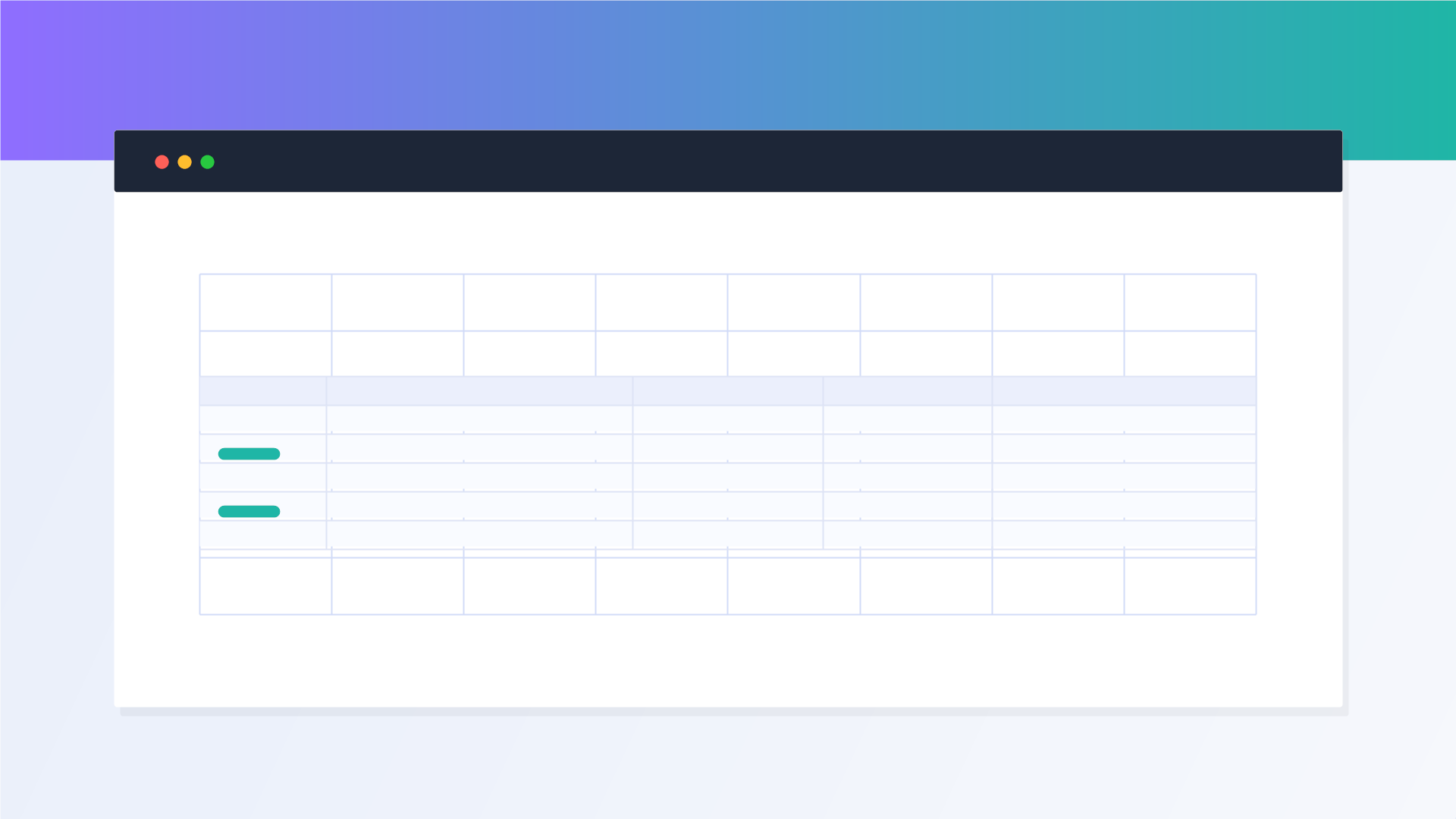 ArchiMesh Change Order Management table screenshot