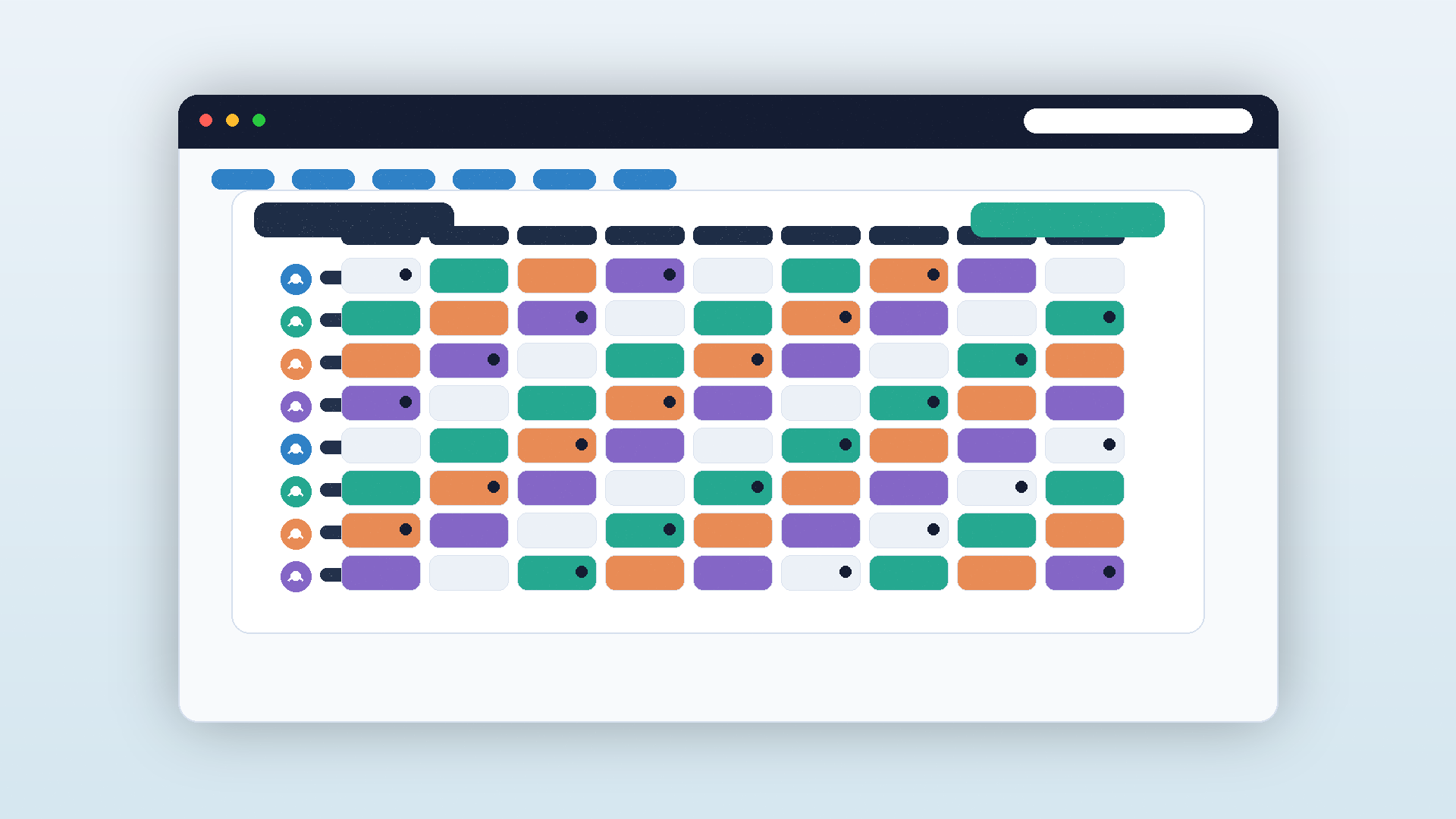 ArchiMesh Workforce Roster register screenshot