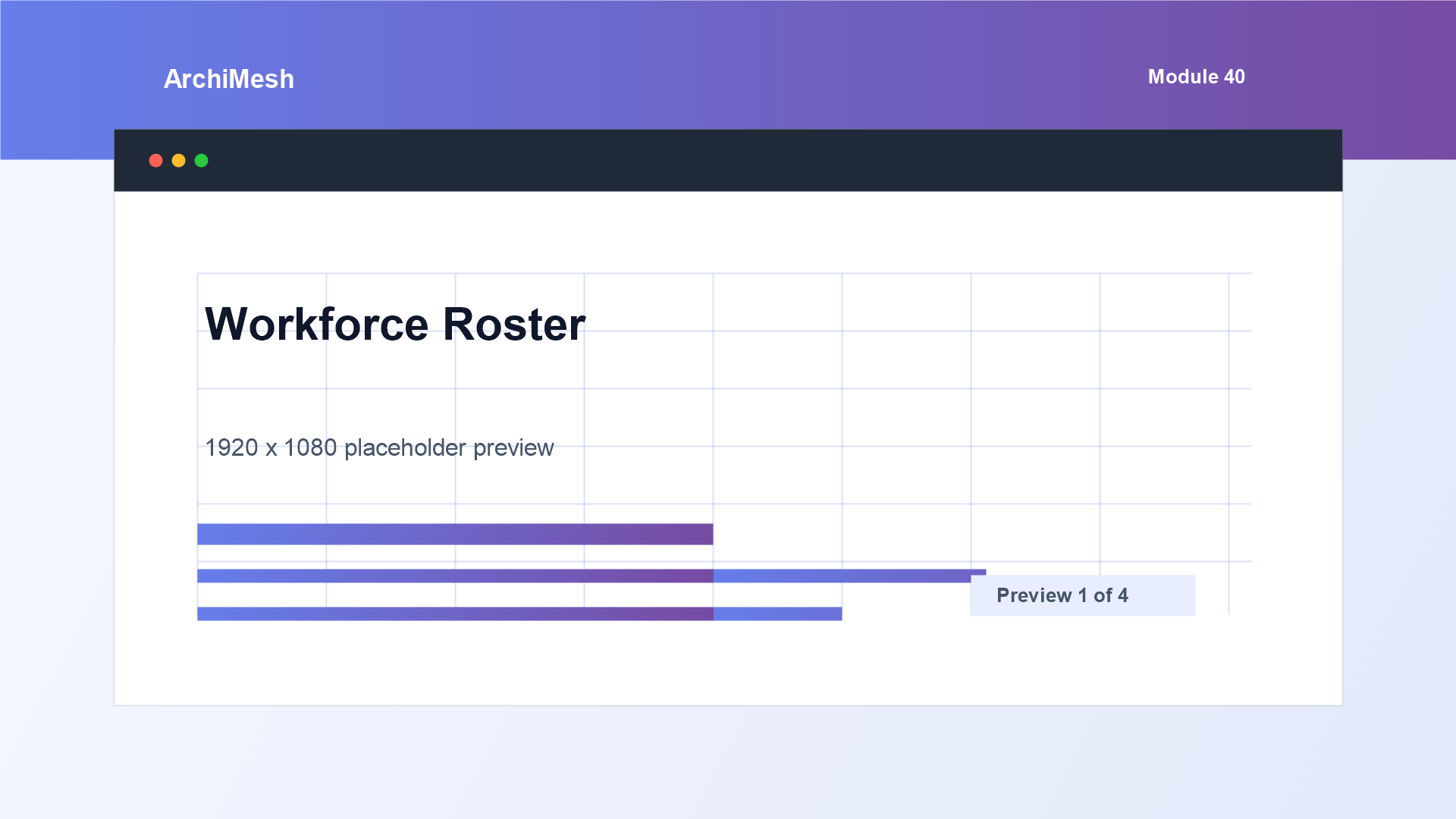 ArchiMesh Workforce Roster